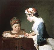 the young schoolmistress Jean Baptiste Simeon Chardin